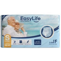 تصویر پوشینه شورتی بزرگسال ایزی لایف (Easy life) مدل 003 سایز متوسط بسته 12 عددی ایزی لایف