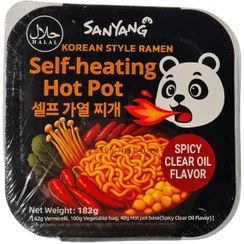 تصویر نودل خودجوش سانیانگ طعم تند وزن ۱۸۲ گرم 