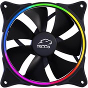 تصویر فن کیس تسکو مدل GFAN 130 با نورپردازی ARGB TSCO GFAN 130 ARGB Case Fan