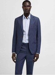 تصویر کت مردانه پارچه COMFORT STRECH و شلوار برش باریک MANGO Man 