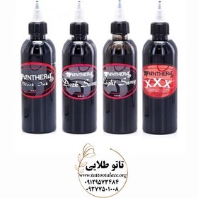 تصویر رنگ مشکی تریبال بلک پنترا Panthera Tribal Black XXX حجم 150 میل 