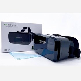 تصویر عینک واقعیت مجازی شاینکن مدل VR Shinecon G06A همراه پکیج واقعیت مجازی 