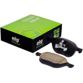 تصویر لنت ترمز جلو سرامیکی مزدا 3 نیو الیگ – Elig ( اصلی ) Elig Mazda 3 New Front Brake pads