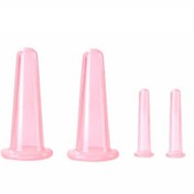 تصویر بادکش صورت ۴ عددی مخصوص پوست های حساس 