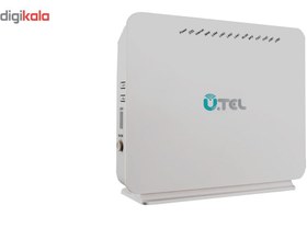 تصویر مودم روتر VDSL2/ADSL2 Plus بی سیم یوتل مدل V304F U.TEL V304F Wireless VDSL2/ADSL2 Plus Modem Router