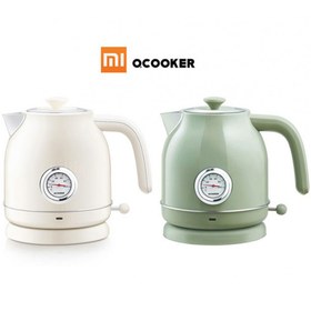 تصویر کتری برقی کیوکوکر مدل QS-1701 QCOOKER QS-1701 Electric Kettle Stainless Steel