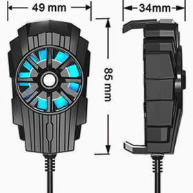 تصویر فن خنک کننده گوشی Awei X31 