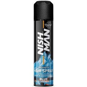 تصویر اسپری رنگ مو نیشمن Nishman مدل PRO.MECH رنگ BLUE حجم 100 میلی لیتر 