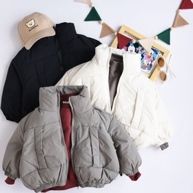 تصویر کاپشن N179 قهوه ای 