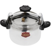 تصویر زودپز عظیما مدل H50 ظرفیت ۵ لیتر با بدنه آلومینیوم 