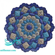 تصویر بشقاب 30 سانتی مینا کاری 