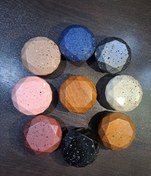 تصویر دستگیره درب طرح الماس رنگی - نسکافه ایی 