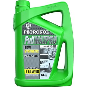 تصویر روغن موتور خودرو پترونول فول مکس پرو 15W40 نیمه سنتتیک حجم 4 لیتر Petronol Full Max Pro 15W40 Engine Oil Semi Synthetic 4L