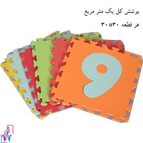 تصویر کفپوش تاتامی اعداد 