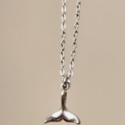 تصویر گردنبند استیل دم دو رو 