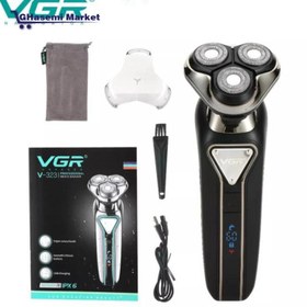 تصویر ماشین اصلاح موی صورت وی جی ار مدل V-323 vgr323