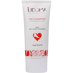 تصویر کرم نرم کننده و رفع ترک پا حاوی هسته انگور 75میل لیدوما Lidoma Anti Cracked Heel And Repair Cream