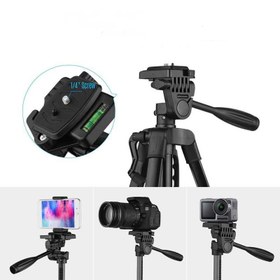 تصویر سه پایه دوربین تری پاد Tripod 3366 Tripod 3366 Mobile Phone Tripod Camera Tripod