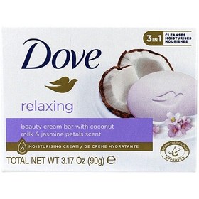 تصویر صابون هلندی داو Dove Relaxing با عصاره نارگیل و گل یاسمین 90 گرم 