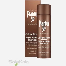 تصویر شامپو ضد ریزش پلانتور PLANTUR COLOUR BROWN SHAMPOO 