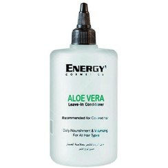 تصویر کرم حالت دهنده مو آلوئه ورا 300 میل انرژی کازمتیکس ا Energy Cosmetics Aloe Vera Leave In Conditioner 300ml Energy Cosmetics Aloe Vera Leave In Conditioner 300ml