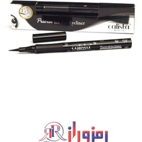 تصویر خط چشم ماژیکی کالیستا ضد آب و ماندگاری بالا مشکی مات 