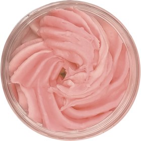 تصویر کره بدن طبیعی ( بادی باتر ) شکوفه گیلاس ژاپنی ایمنس هربال مدل body butter وزن 110 گرم 