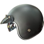 تصویر کلاه کاسکت وسپایی ردلاین مدل M31 BLACK 