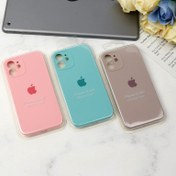 تصویر کاور سیلیکونی مناسب برای گوشی موبایل iPhone 12 mini silicone case iphone 12 mini