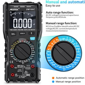 تصویر مولتی متر MESTEK مدل DM100C 