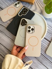 تصویر قاب Carbon Magsafe با پک Q Series (کدC2078) 