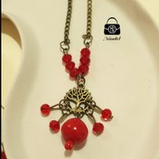 تصویر نیم ست یلدا طرح انار 