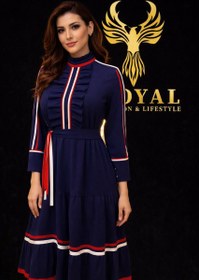 تصویر پیراهن ساحلی {کرپ} 