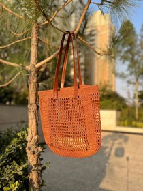 تصویر کیف حصیری رافیا R111 