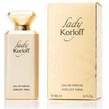 تصویر عطر زنانه لیدی کورلوف طلایی Korloff Lady 