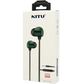 تصویر هندزفری Nitu NT-H30 Nitu NT-H30B Wired HandsFree