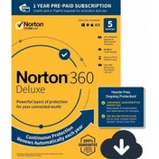 تصویر Norton 360 Deluxe 5 Devices 