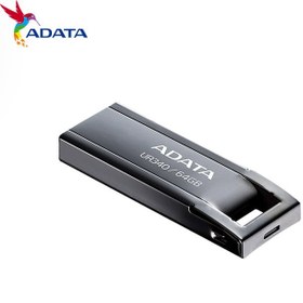تصویر فلش مموری ای دیتا مدل UR340 ظرفیت 64 گیگابایت ا ADATA UR340 64GB USB3.2 Flash Memory ADATA UR340 64GB USB3.2 Flash Memory
