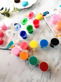 تصویر رنگ گریم صورت کودک 