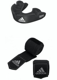 تصویر adidas چرخ دنده و باند بوکس Opro Bronze Boxing Bandage 3.5 متر 2 مجموعه 