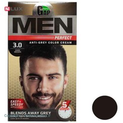 تصویر کیت رنگ مو مردانه گپ 3.0 - قهوه ای تیره ا Gap Men Perfect Hair Color Kit No.3.0 Dark Brown Gap Men Perfect Hair Color Kit No.3.0 Dark Brown