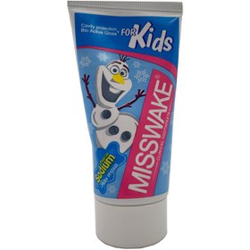 تصویر خمیر دندان کودک آدم برفی میسویک