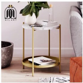 تصویر میز عسلی بهنود سنگی 