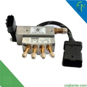 تصویر ریل سوخت کروز اصلی ایتالیا مناسب پژو سمند و پراید 