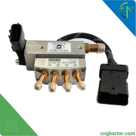 تصویر ریل سوخت کروز اصلی ایتالیا مناسب پژو سمند و پراید 