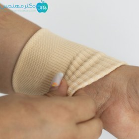 تصویر مچ بند طبی کشی کامپیوتری سماطب کد ۲۰۲۵ Sama-teb elastic wrist band free size code 2025