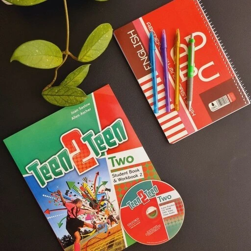 خرید و قیمت Teen 2 teen Two (کتاب تین تو تین 2 دارای QR کد حاوی فایل ...