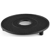 تصویر زیر قوری چدنی 