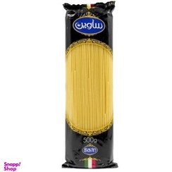 تصویر ماکارونی قطر 1/2 میلی متر ساوین وزن 500 گرم 