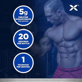 تصویر کراتین منوهیدرات فوق حرفه ای آلمکس اورجینال ۱۰۰ گرمی CREATINE ALLMAX